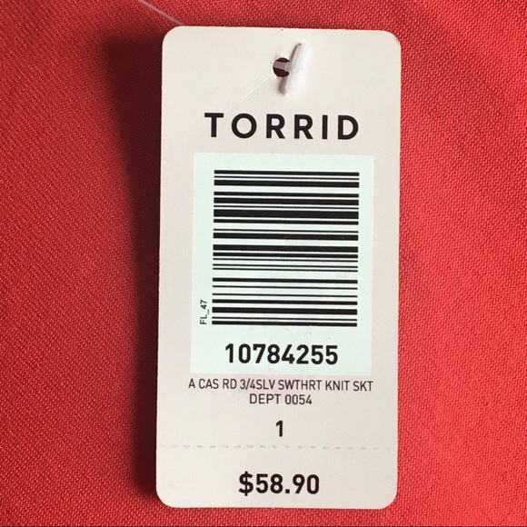 Torrid Jersey Knit Sweetheart Skater Dress - Picture 7 of 7